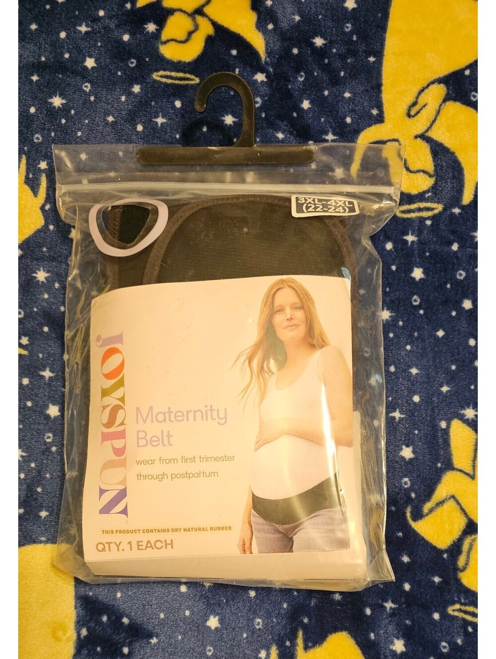 Womens joyspun maternity belt 3x 4x new
